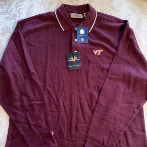 Virginia Tech Long-sleeve Polo